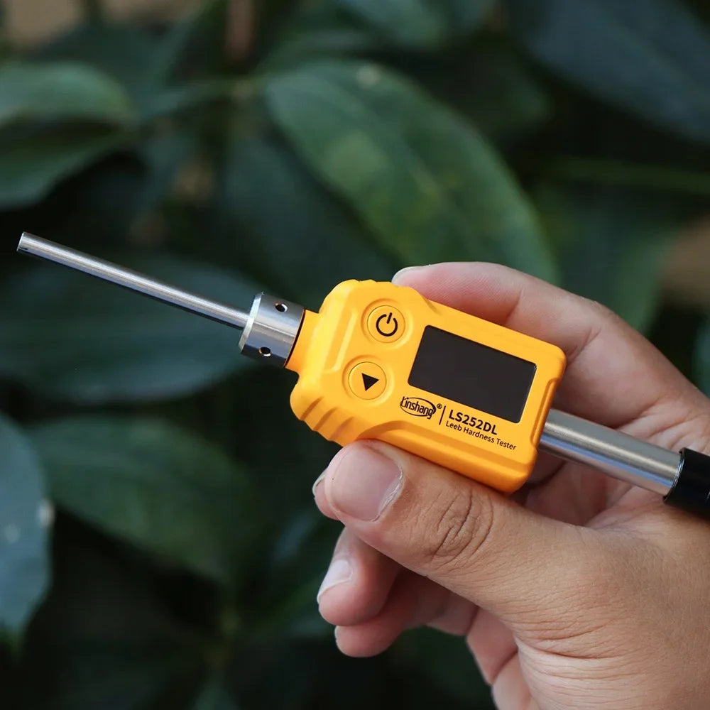 LS252DL Handheld Digital Leeb Hardness Tester Aluminum Alloy Steel Durometer Checker Detector Testing Machine