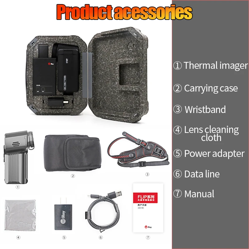 InfiRay PH35 Plus Laser Rangefinder Thermal Imager For Hunting Outdoor Night Vision With 640x512 Resolution