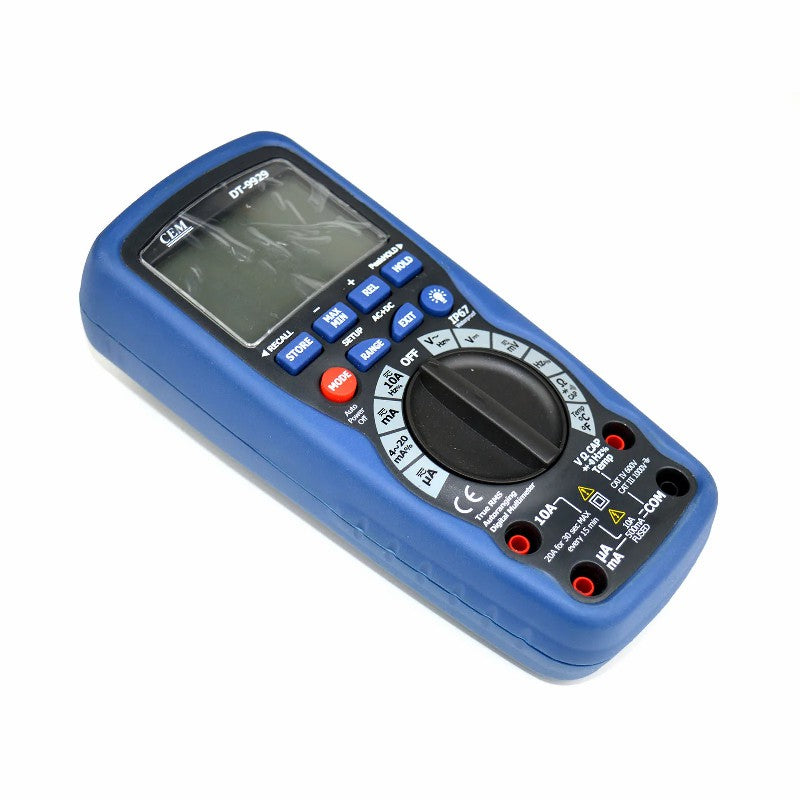 CEM DT-9929 Electrical Digital Multimeter Auto Range Current Voltage Resistance Test 4000 Bit Overload Protection True RMS