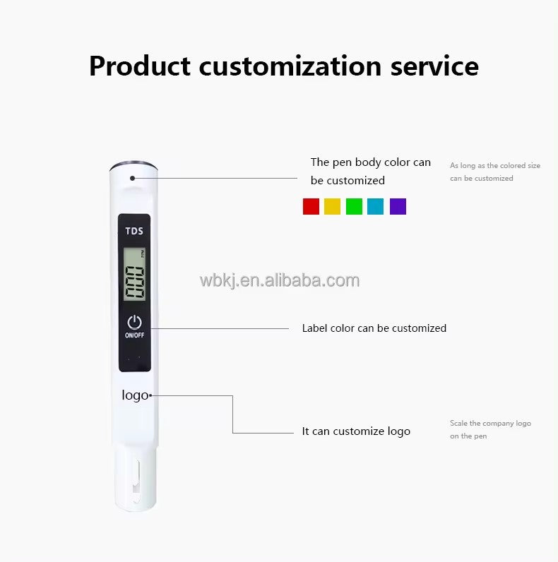 M3 Compact And Portable TDS Water Quality Testing Pen, High-Precision Household Water Quality Tester